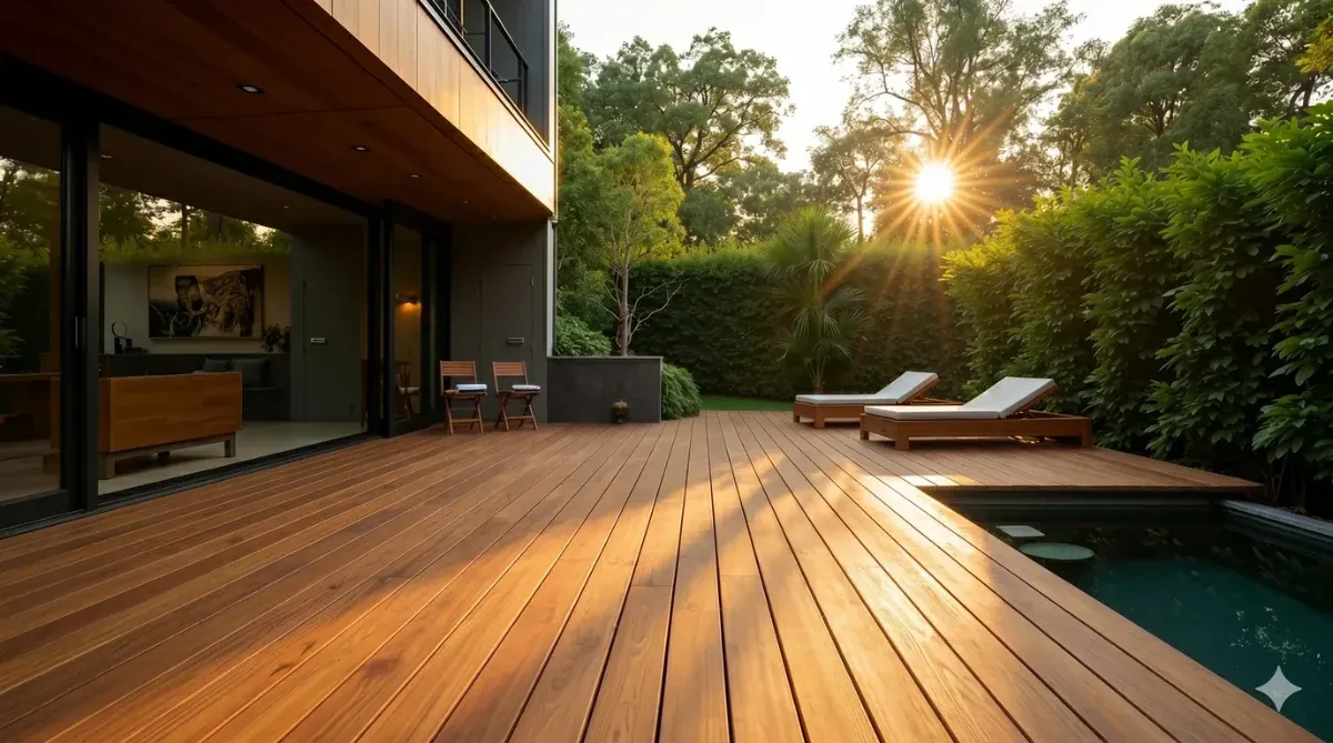 Holzterrassen vom Zimmerermeister in Heilbronn, Ludwigsburg und Hohenlohe - LESNIKHAUS Holzterrasse bauen lassen Heilbronn - Zimmerei LESNIKHAUS Meisterbetrieb